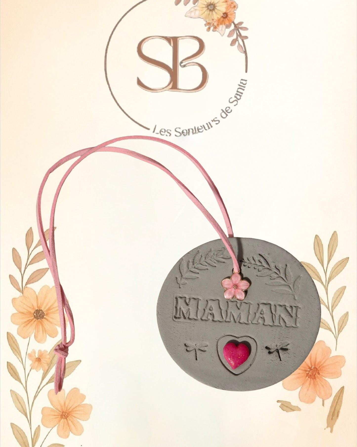 Plaque d'argile personnalisée