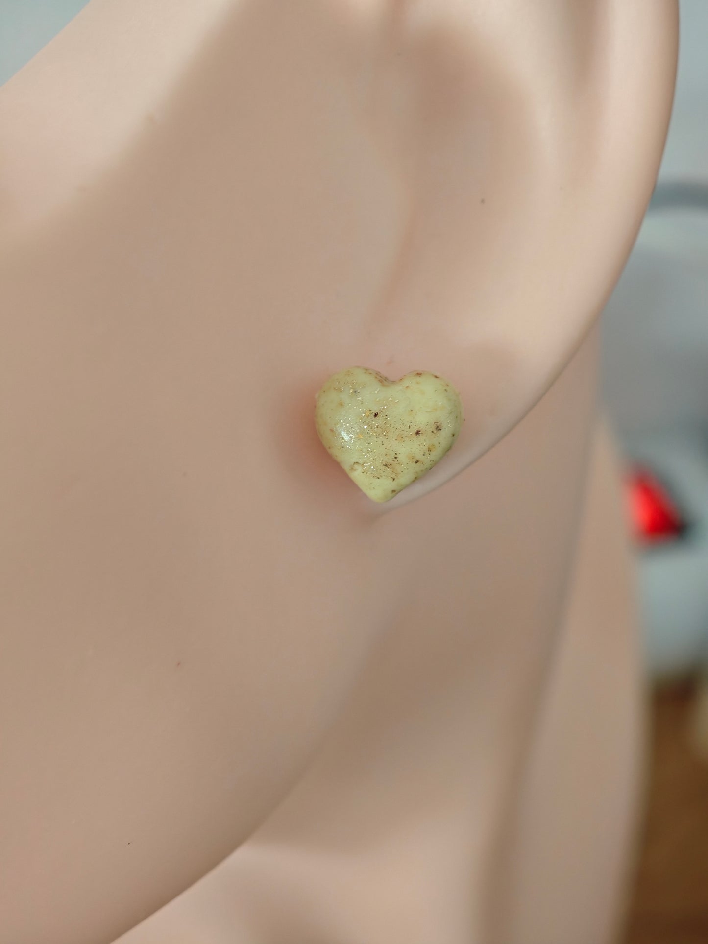 Clou cœur - resine époxy