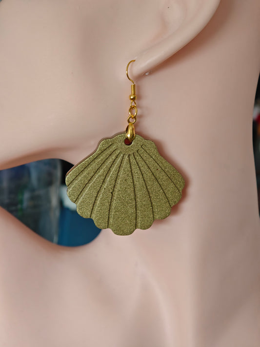 Boucles d'oreilles Coquillage