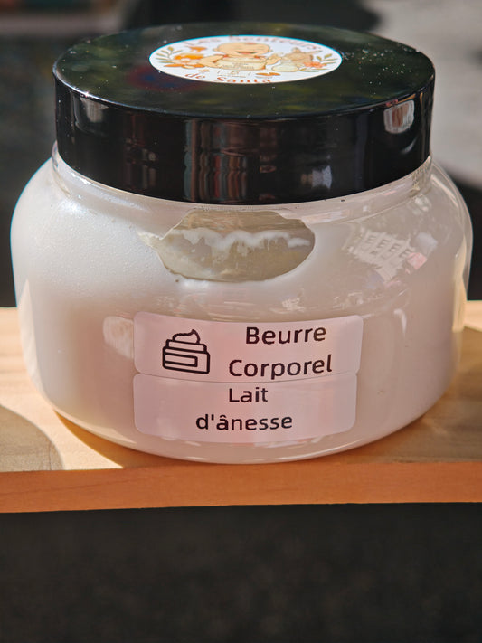 Beurre Corporel Lait D'ânesse