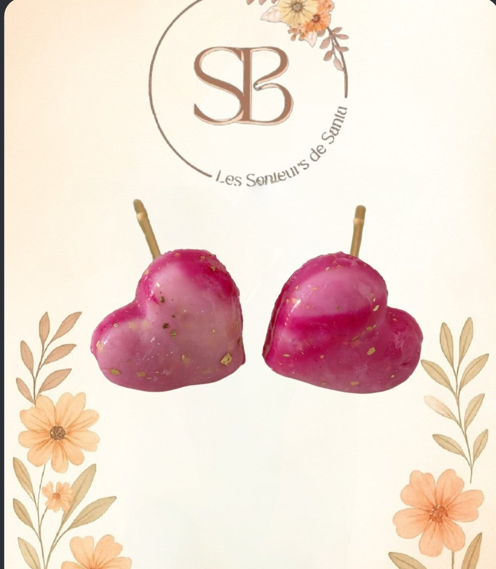 Clou cœur - resine époxy