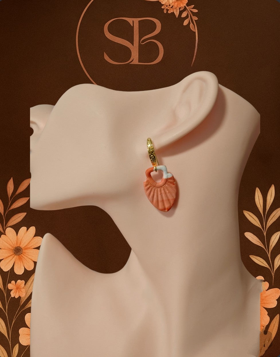 Boucles d’oreilles “Terra Rosa”