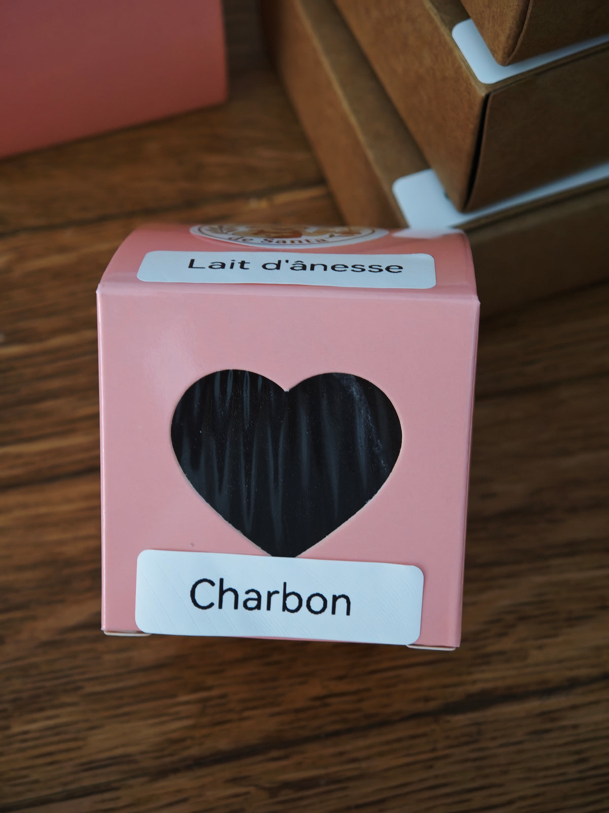 Savon Lait D'ânesse Charbon