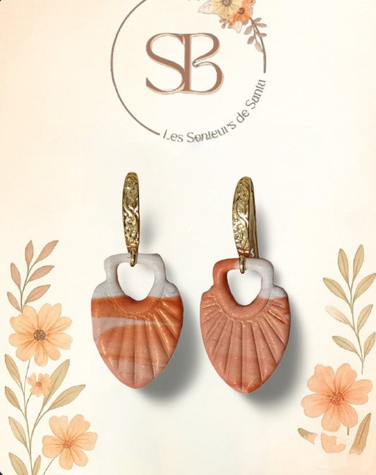 Boucles d’oreilles “Terra Rosa”