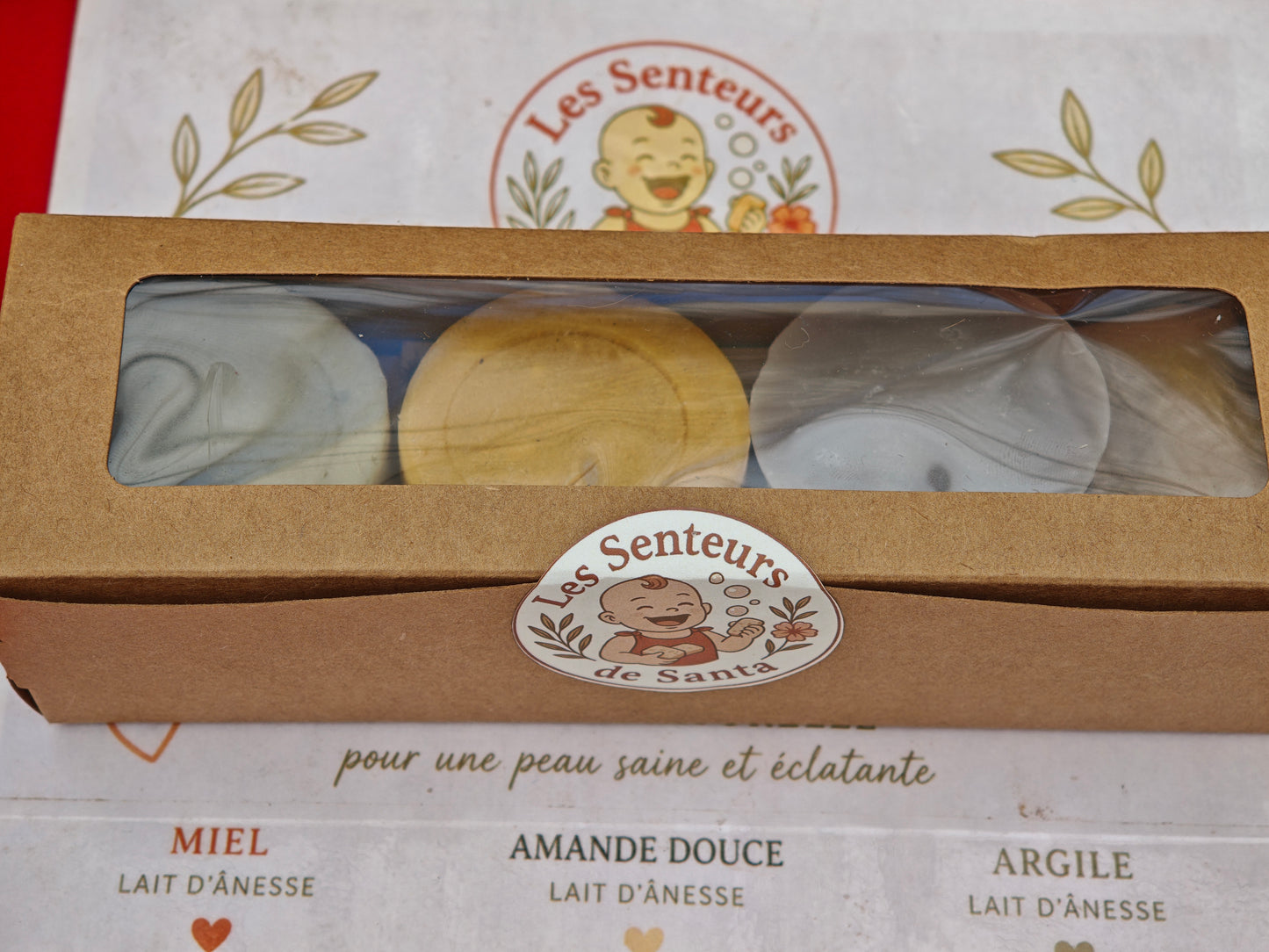 Coffret Savon Lait D'ânesse