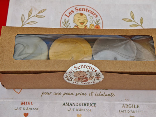Coffret Savon Lait D'ânesse