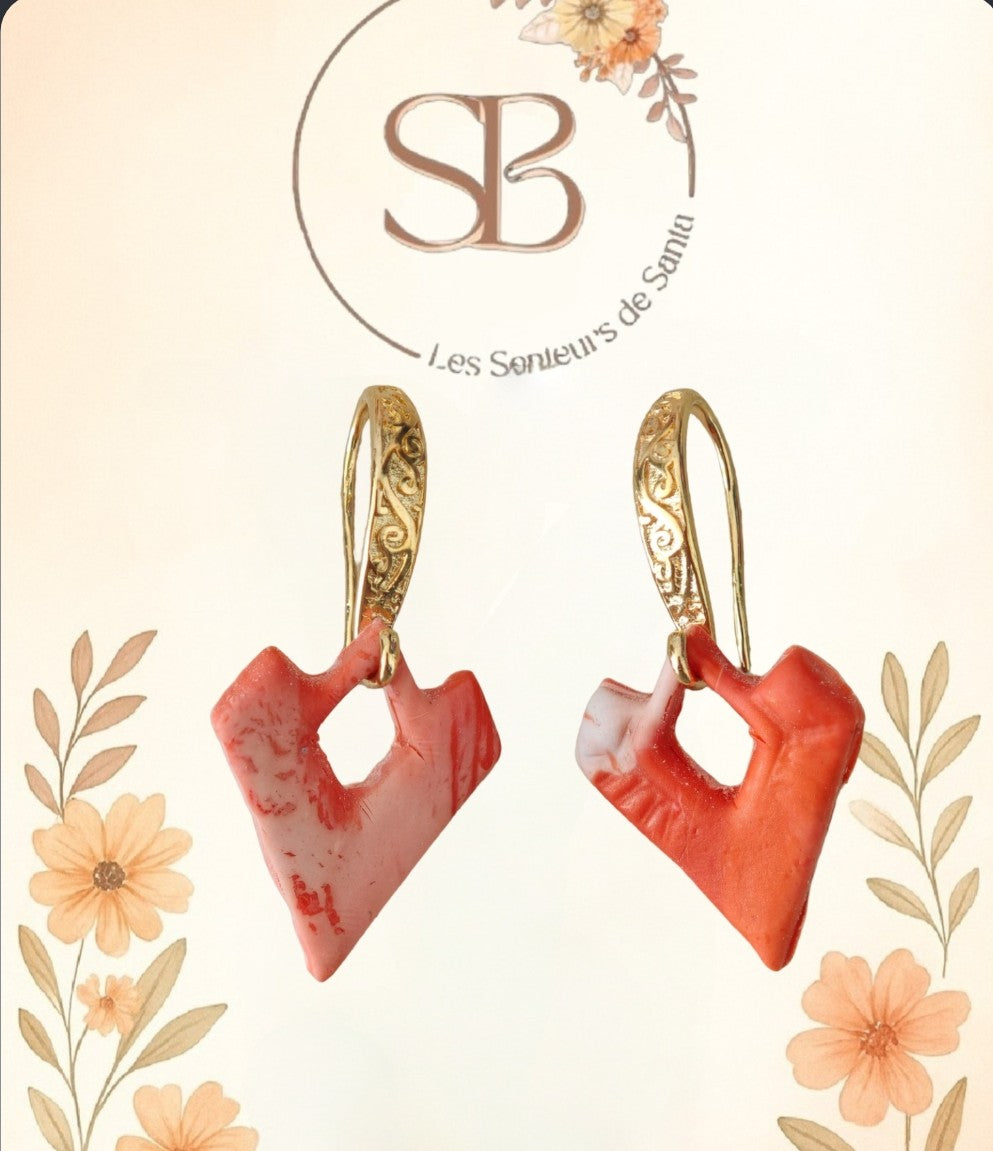 Boucles d’oreilles “Terra Rosa”
