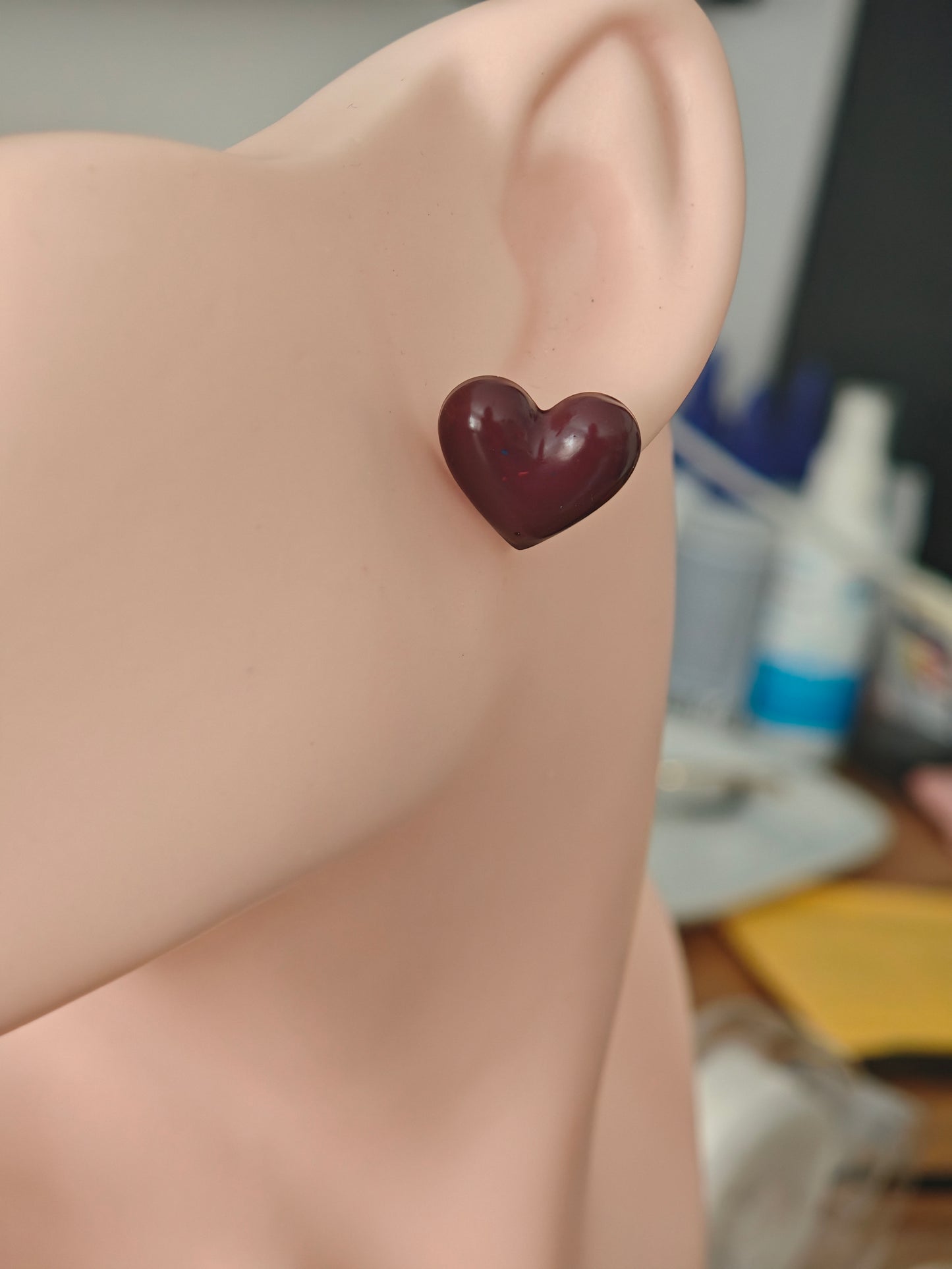 Clou cœur - resine époxy