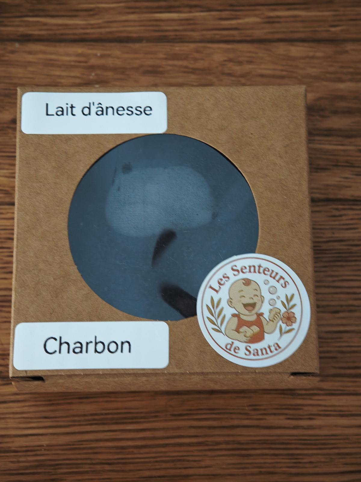 Savon Lait D'ânesse Charbon