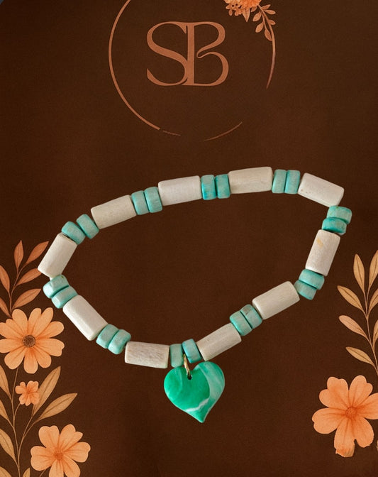 Bracelet Bois et Argile