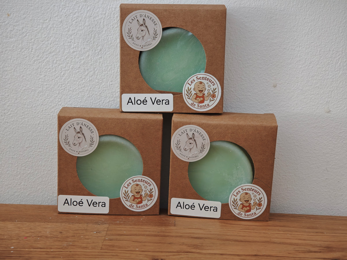 Savon Lait D'ânesse Aloé Vera