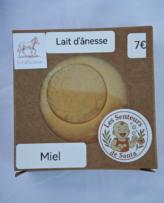 Savon Lait d'ânesse Miel