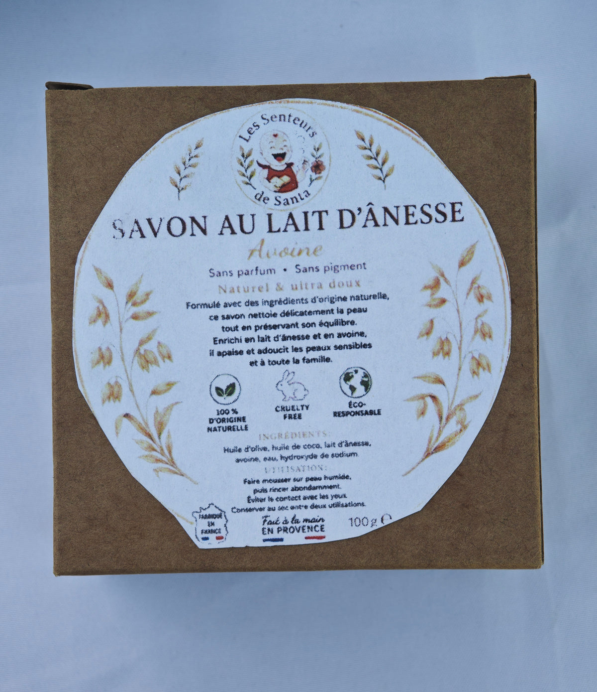 Savon Lait D'ânesse Lavande