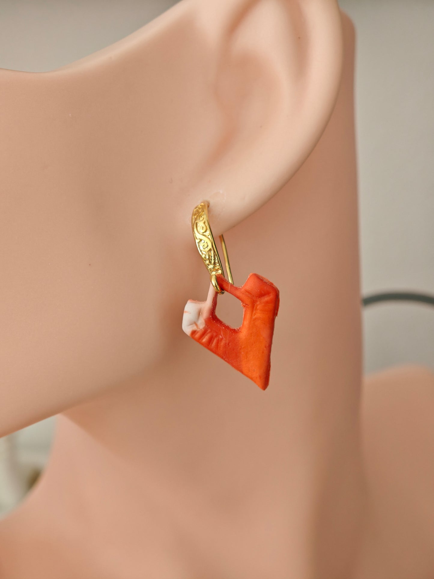 Boucles d’oreilles “Terra Rosa”