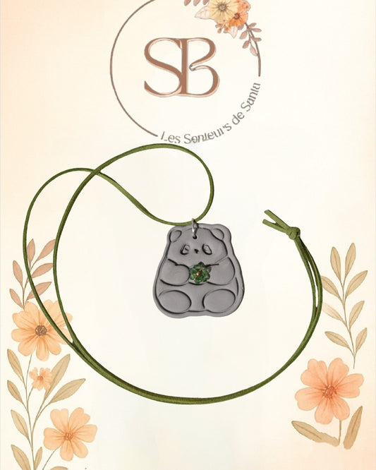 Collier senteur forme Panda