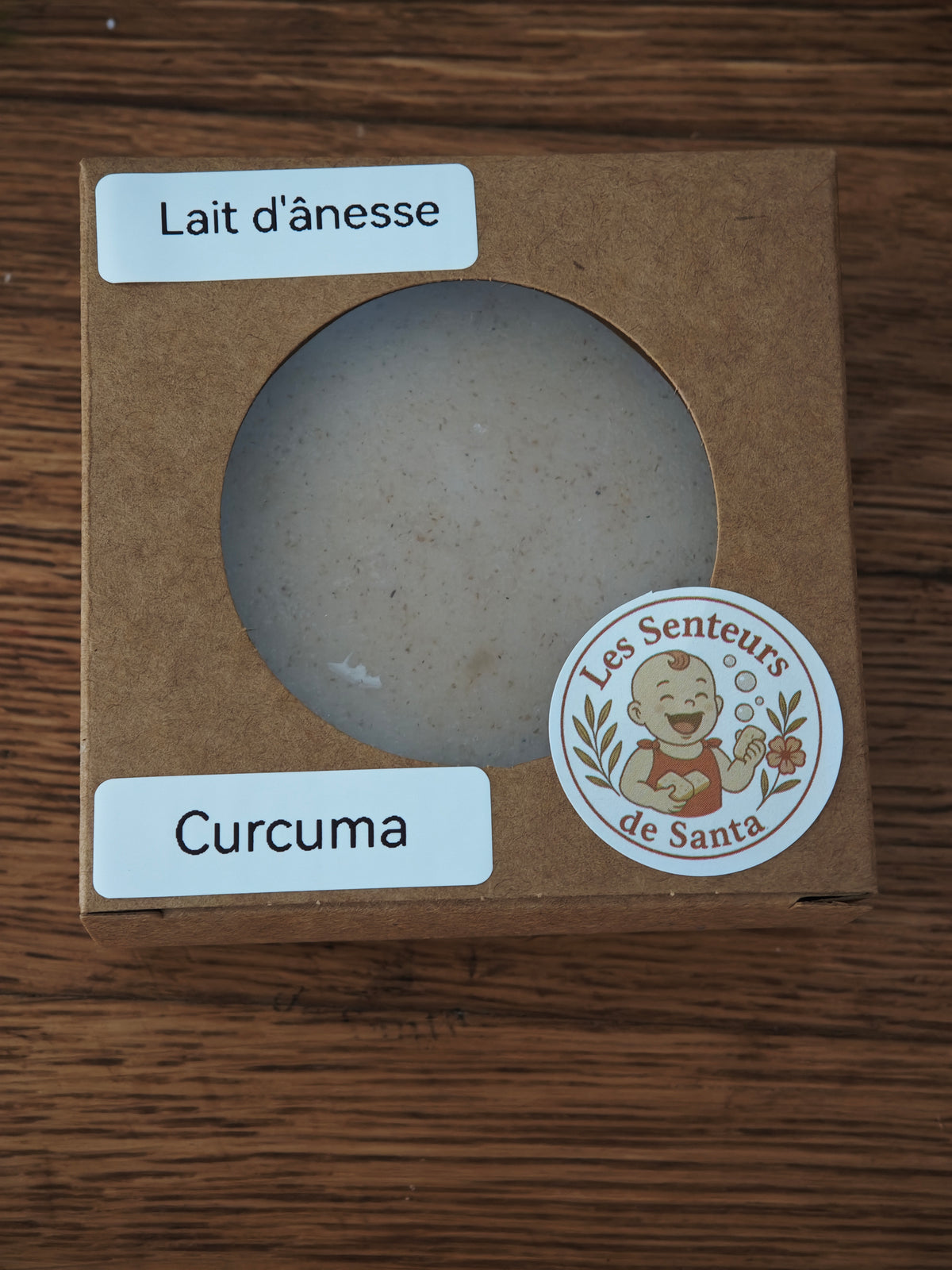 Savon Lait D'ânesse Curcuma