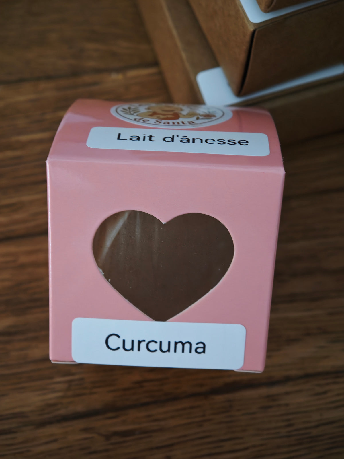 Savon Lait D'ânesse Curcuma